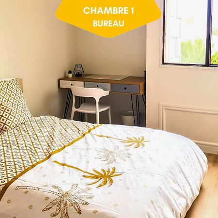 Ideal Groupe - Grands Espaces - 4 Chambres - Parking Gratuit - Proche Centre, Gare & Transports - Wifi - Offre Special De Reduction Jusqu'A -50 Le Mans Exterior photo