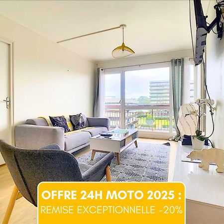 Ideal Groupe - Grands Espaces - 4 Chambres - Parking Gratuit - Proche Centre, Gare & Transports - Wifi - Offre Special De Reduction Jusqu'A -50 Le Mans Exterior photo